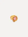 Oscar De La Renta Crystal Nest Ring