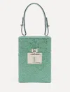 Oscar De La Renta Alibi Crystal-embellished Bucket Bag