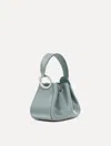 Oscar De La Renta Crystal Pav Nano O Handle Bag