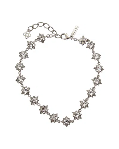 Oscar De La Renta Delicate Star Necklace In Metallic
