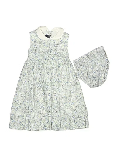 Pre-owned Oscar De La Renta Kids' Dress In Blue