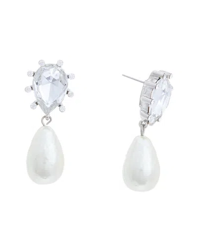 Oscar De La Renta Drop Earrings In Multi