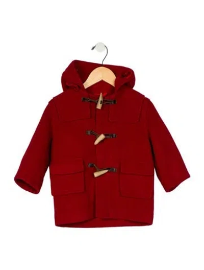 Pre-owned Oscar De La Renta Babies' Duffle Coat In Red