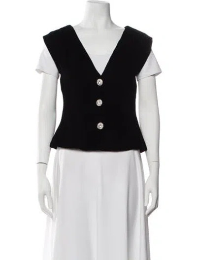 Pre-owned Oscar De La Renta Evening Jacket In Black