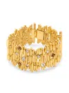 Oscar De La Renta Fine Line Armband In Gold