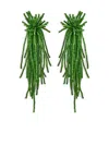 Oscar De La Renta Firework Tassel Clip-on Earrings