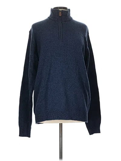 Pre-owned Oscar De La Renta Fleece Jacket In Blue