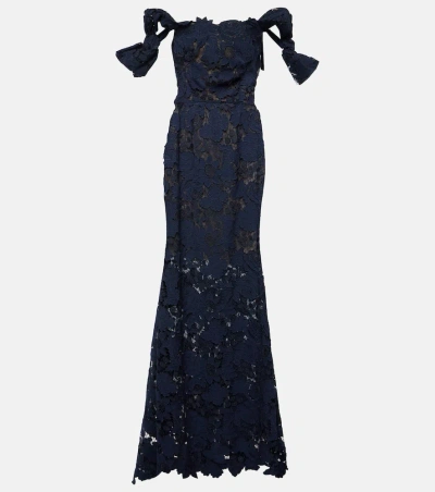 chinese dress ladies Spectacular Spring 1992 Oscar de la Renta Extremely Fine Black Lace Dr   Shrimpton Couture