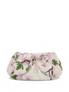 Oscar De La Renta Floral-print Clutch Bag