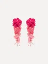 Oscar De La Renta Flower-detailing Earrings