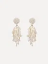 Oscar De La Renta Fringe Tassel Earrings