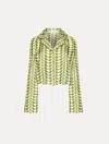 Oscar De La Renta Silk Blouse