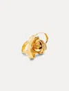 Oscar De La Renta Geometric Rose Ring