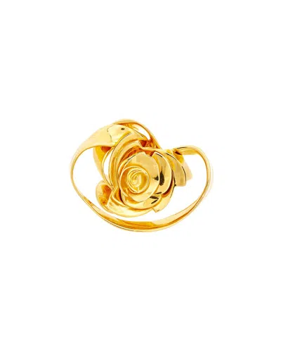 OSCAR DE LA RENTA OSCAR DE LA RENTA GEOMETRIC ROSE RING