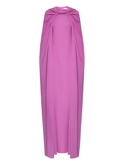 OSCAR DE LA RENTA GEORGETTE KAFTAN DRESS