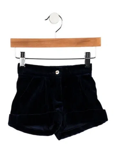 Pre-owned Oscar De La Renta Babies' Girls' Shorts In Blue