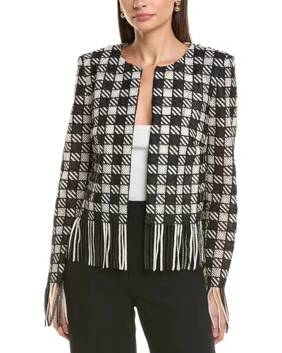 Oscar De La Renta Guipure Jacket In White