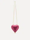 Oscar De La Renta Heart Balloon Bag In Pink