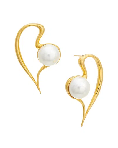OSCAR DE LA RENTA OSCAR DE LA RENTA HEART-SHAPED EARRINGS