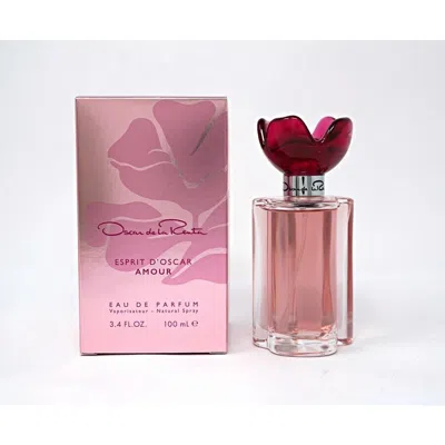 Oscar De La Renta Ladies Esprit D'oscar Amour Edp Spray 3.3 oz Fragrances 085715597595 In Pink