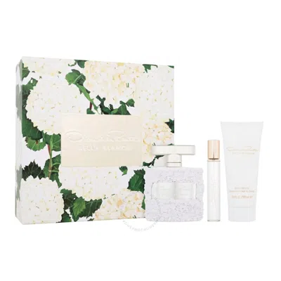 Oscar De La Renta Ladies Oscar Bella Blanca Gift Set Fragrances 085715592712 In White