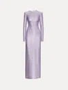 Oscar De La Renta Lam Column Gown