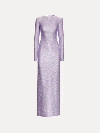 Oscar De La Renta Lam Column Gown