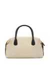 Oscar De La Renta Logo-print Tote Bag In Neutrals