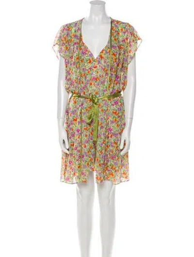 Pre-owned Oscar De La Renta Lounge Set In Green