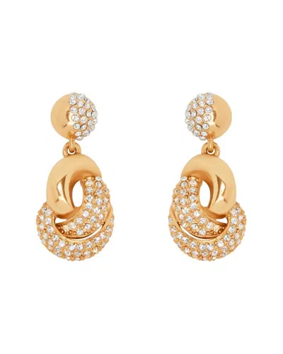 Oscar De La Renta Love Knot 2.0 Earrings In Multi
