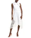 Oscar De La Renta Ladies Woven Dress In White