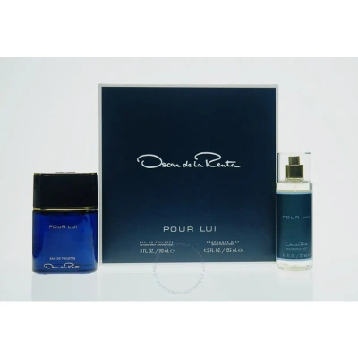 Oscar De La Renta Men's Oscar Pour Lui Gift Set Fragrances 085715592576 In N/a