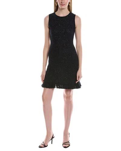 Oscar De La Renta Ladies Knit Dress In Black