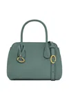 Oscar De La Renta Mini Ivy Leather Tote Bag