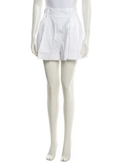 Pre-owned Oscar De La Renta Mini Shorts In Neutral