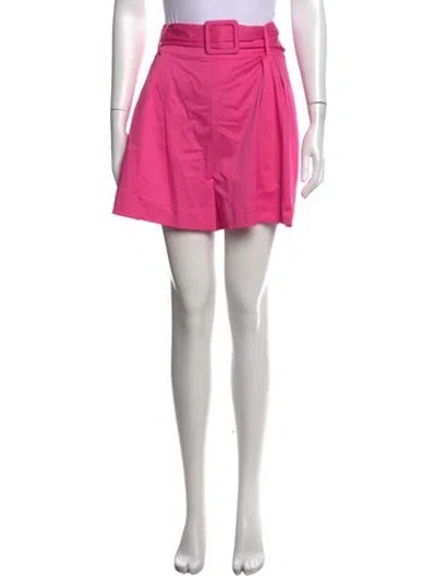 Pre-owned Oscar De La Renta Mini Shorts In Pink