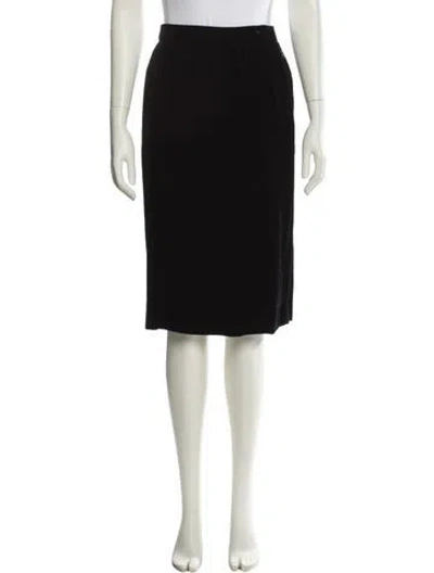Pre-owned Oscar De La Renta Mini Skirt In Brown