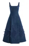 Oscar De La Renta Moda Operandi In Blue
