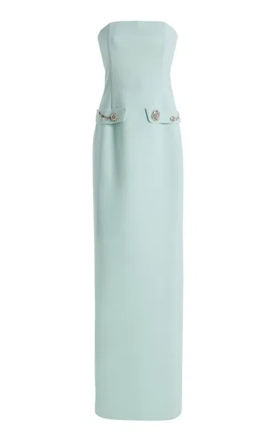 Oscar De La Renta Moda Operandi In Blue