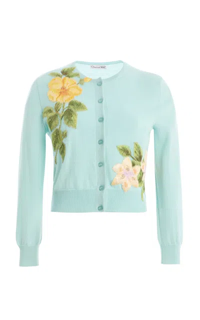 Oscar De La Renta Moda Operandi In Blue