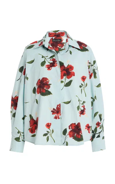 Oscar De La Renta Moda Operandi In Blue