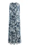 Oscar De La Renta Moda Operandi In Blue
