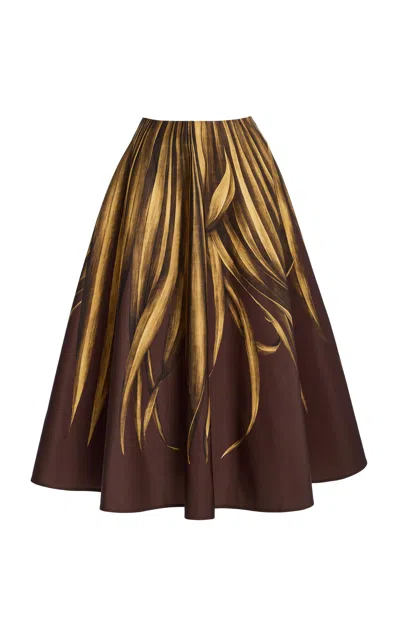 Oscar De La Renta Moda Operandi In Brown