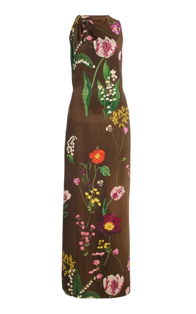 Oscar De La Renta Moda Operandi In Brown