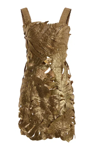 Oscar De La Renta Moda Operandi In Gold