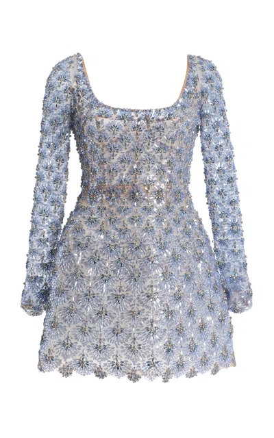 Oscar De La Renta Moda Operandi In Blue