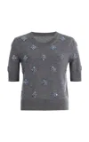 Oscar De La Renta Moda Operandi In Gray