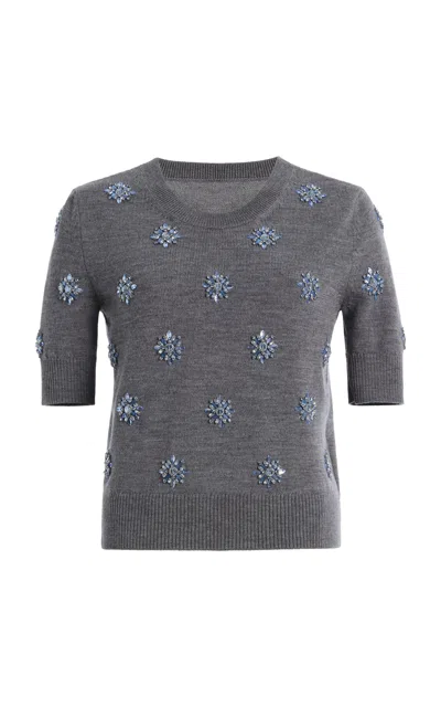 Oscar De La Renta Moda Operandi In Gray