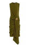 Oscar De La Renta Moda Operandi In Green