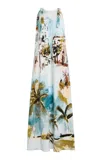 Oscar De La Renta Moda Operandi In Blue